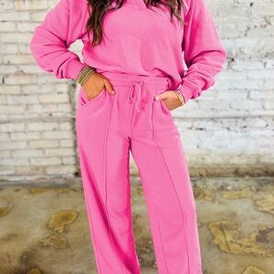 Pink Women's Jogger Set